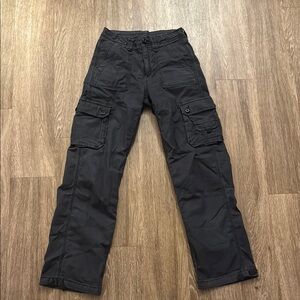 Men's Black Cargo Pants